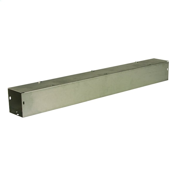 N1 SCR CVR WIREWAY, NO KO 6X6X120 CS-GLV